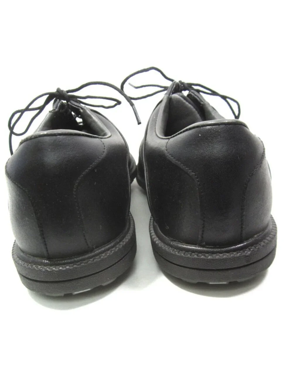 FootJoy Mens $169 10M 10 M Superlites Golf Shoes 58166 Solid Black Leather